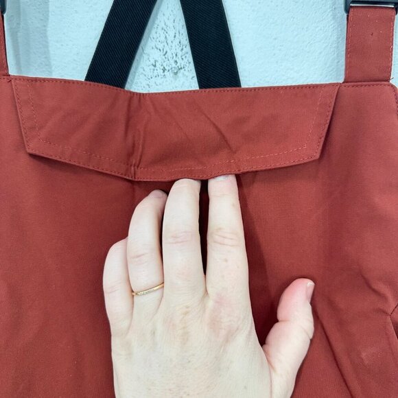 Flylow Women's Moxie Bib Pant Skiing Snowboarding Outdoors Size M Redwood NWT - Picture 5 of 10